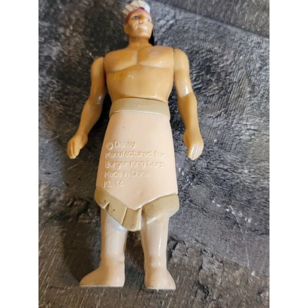 Burger King Pocahontas Chief Disney toy figure‎